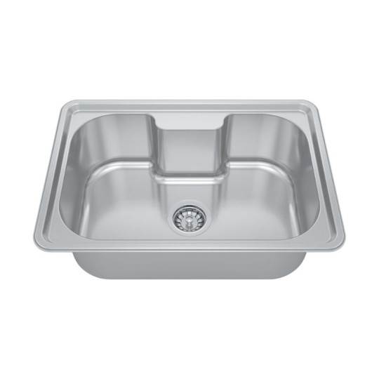 CUBA INOX SUPER C/V 4.1/2 | ACETINADO | 630x440x200 | GHELPLUS