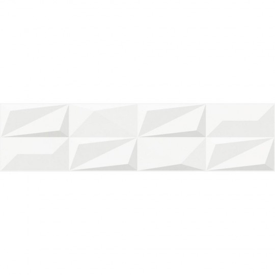 Revestimento Up Origami Blanc Retificado 28x115 - Savane