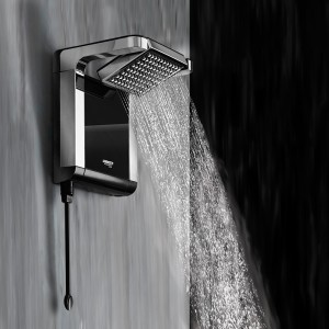 DUCHA ACQUA STAR ULTRA | 7800W | 220V | PRETO-CROMADO | LORENZETTI