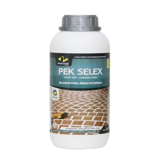 Selador Semibrilho para Áreas Externas Selex Pek099 1L - Pisoclean