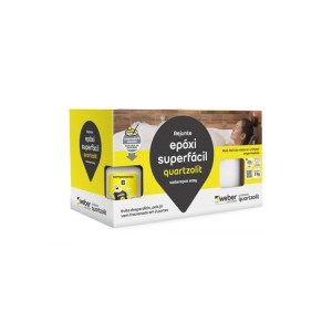 REJUNTE EPOXI | 1kg | CINZA PLATINA | QUARTZOLIT
