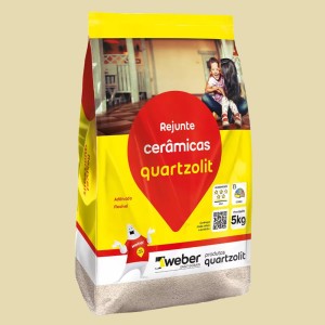 REJUNTE FLEXIVEL | 5kg | BEGE | QUARTZOLIT
