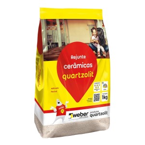 REJUNTE FLEXIVEL | 1kg | BRANCO | QUARTZOLIT