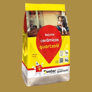 REJUNTE FLEXIVEL | 1kg | CARAMELO | QUARTZOLIT