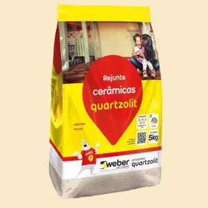 REJUNTE FLEXIVEL | 5kg | PALHA | QUARTZOLIT