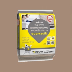 REJUNTE PMG PARA PORCELANATO | 1kg | ARGILA | QUARTZOLIT