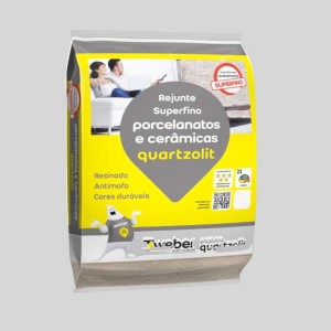 REJUNTE PMG PARA PORCELANATO | 5kg | CINZA PLATINA | QUARTZOLIT