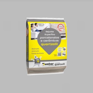REJUNTE PMG PARA PORCELANATO | 1kg | CINZA URBANO | QUARTZOLIT