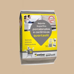 REJUNTE PMG PARA PORCELANATO | 1kg | CORTICA | QUARTZOLIT