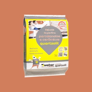REJUNTE PMG PARA PORCELANATO | 1kg | FERRUGEM | QUARTZOLIT