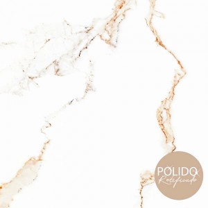 Piso Marmi Delux Retificado Polido - 66x66 LB - Marcela