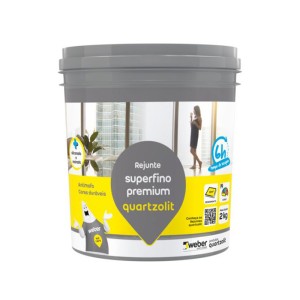 REJUNTE SUPERFINO PREMIUM | 2kg | BRANCO | QUARTZOLIT