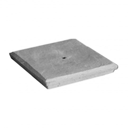 Artefato de Concreto Sobretampa com Alça Leve 40x40 cm Pedrinco