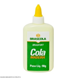 ADESIVO COLA PARA MADEIRA | 90gr | BRASCOLA