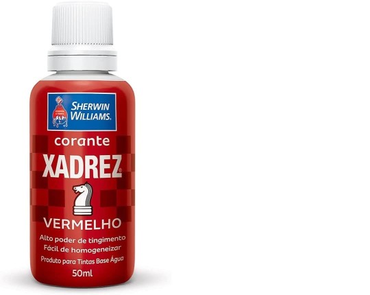 CORANTE LIQUIDO | 50ml | VERMELHO | SHERWIN WILLIAMS