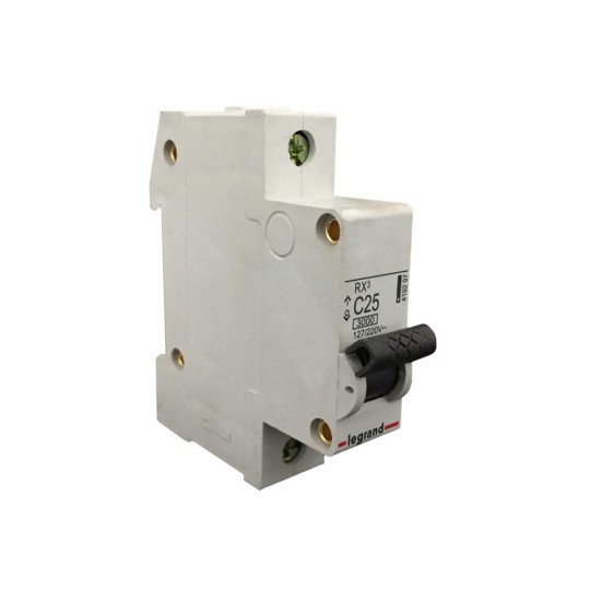MINIDISJUNTOR RX3 UNIPOLAR | 25A | 3000A | CURVA C | PIAL