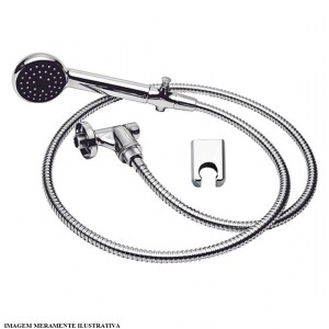 DUCHA MANUAL REGATTA COM DESVIADOR | 2020-CR | CROMADA | FABRIMAR-A