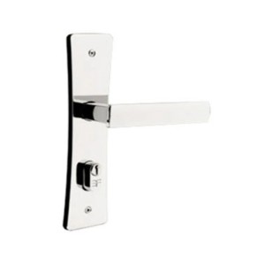FECHADURA EXTERNA | 712E11755CR | BELLA | ESPELHO | ALAVANCA | CROMADO | 3F
