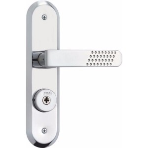 FECHADURA EXTERNA TETRA | ESPELHO INOX | ALAVANCA | 1800/21 | STAM