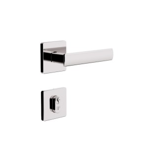 FECHADURA EXTERNA | RESIDENCIAL | ROSETA QUADRADA | ALVANCA | 55 | 3F