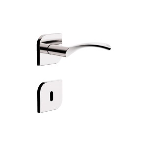 FECHADURA INTERNA | 735I119CR | DESIGN | ROSETA | ALAVANCA | CROMADO | 3F