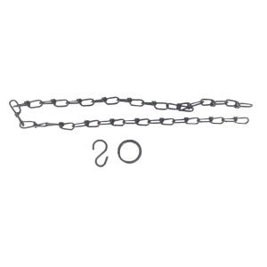 CORRENTE P/TRINCO | 50cm | OXIDADA | MUNDIAL