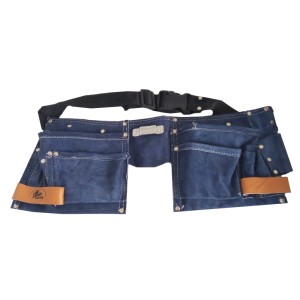CINTO EM COURO COM 11 BOLSOS | GUEPAR