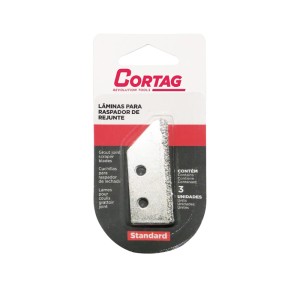 KIT DE LAMINAS PARA RASPADOR DE REJUNTE STANDARD | CORTAG